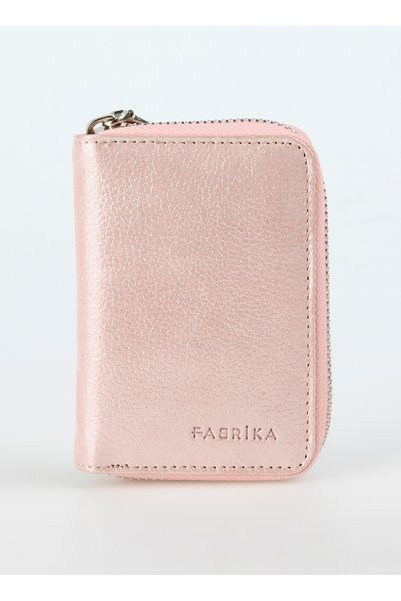 Pink Women's 8X12X2 cm Leather Wallet Frk 527 Sim