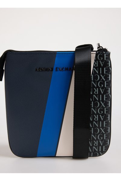 Black - Blue - White Men's 21X22X3 cm Messenger Bag Xm000164