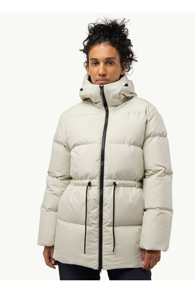 Off-White Women's Hooded Collar Regular Fit Jacket A60213KIRSCHALLEE JKT W