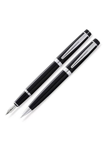 35 Fountain and Ballpoint Pen Set of 2 Black