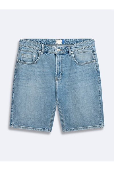 Olıvıan Relaxed Fit Mid-Rise Jean Bermuda