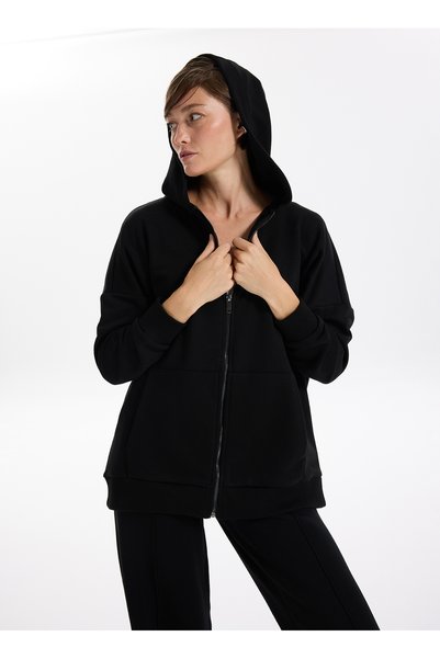 Black Women's Sweatshirt Tatam-Y