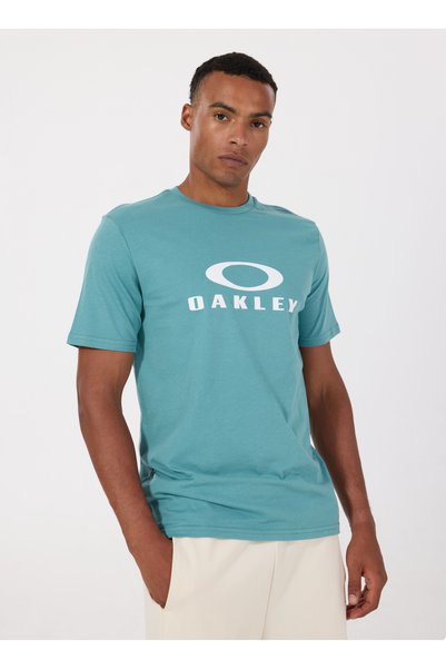 O Bark 2.0 Light Blue Crew Neck Regular Printed Men's T-Shirt