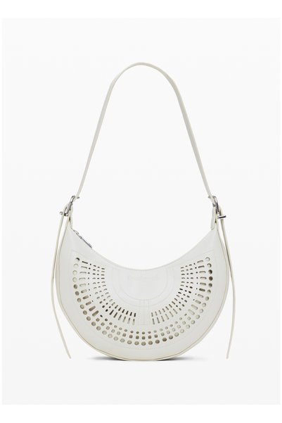 Desigual Ecru Women's Shoulder Bag Bag_ Orbis Cascais