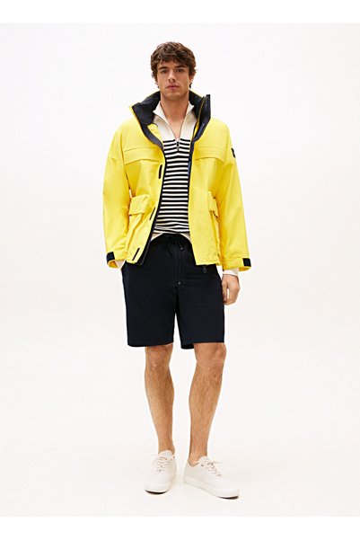 Blue Men's Shorts Mw0Mw38840Dw5