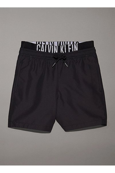 Black Boy's Shorts Swimwear Kv0Kv00054Beh