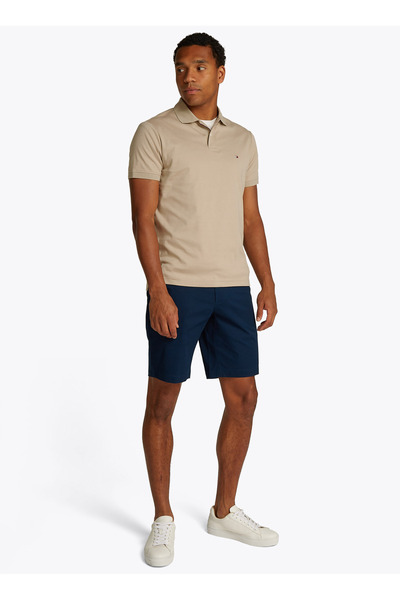 Dark Khaki Men's Polo T-Shirt Mw0Mw38465Rbt