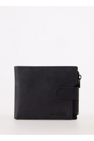 Black Men's Wallet Frk 323 Crayz Leather