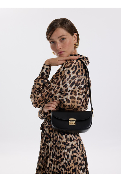 Black Women's Shoulder Bag Bria-Cindy