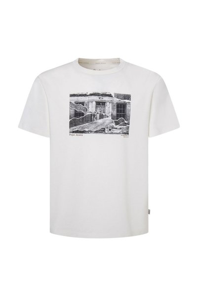 Crew Neck Off-White Men's T-Shirt Pm509647-803 Arney