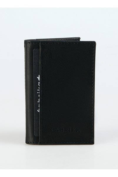Black Men's Wallet Frk 355 Crayz Black