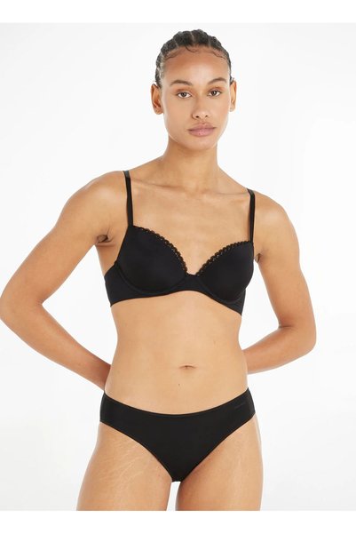 Black Women's Bikini Panties 000Qf6817E Ck Women