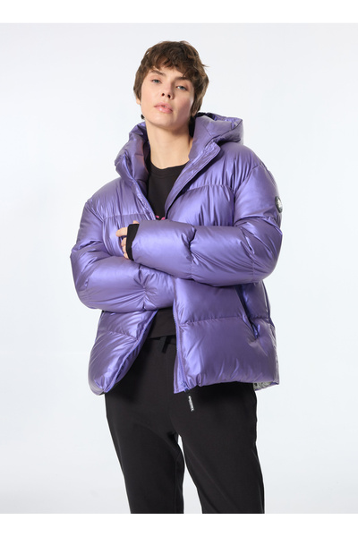 Lilac Women's Coat D4Wl-Mnt3020