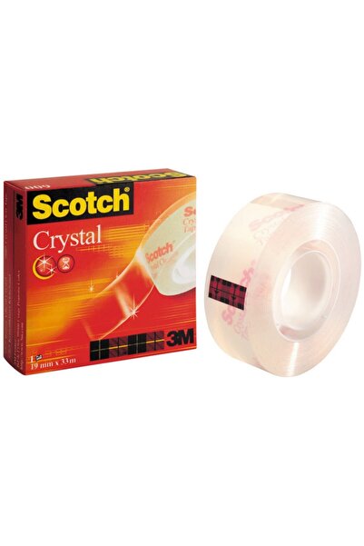 Scotch® кристална лента, 19mmx3 600 1933