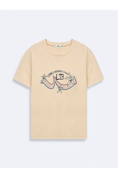 Cream T-shirt
