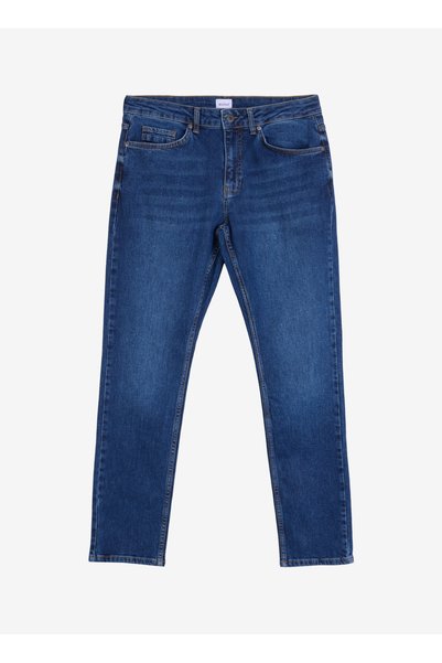Slim Fit Washed Blue Men's Denim Pants Vegas Slim - 1317