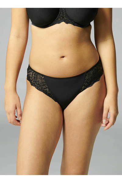 Black Women's Bikini Panties 12720