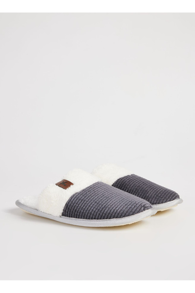 Gray Women's House Slippers Alica