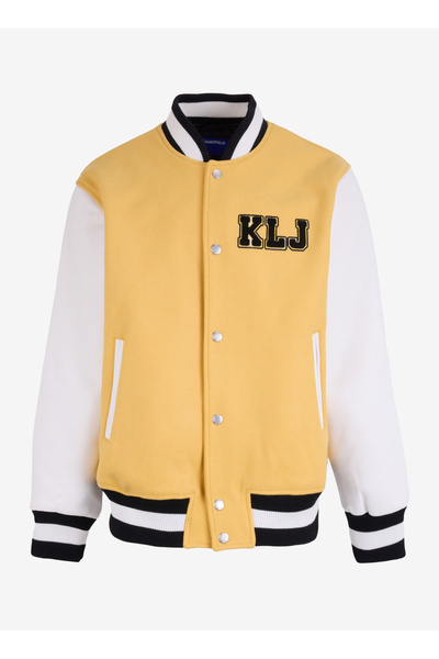 Jeans Multicolor Men's Jacket 245D1503_KLJ BASEBALL JACKET