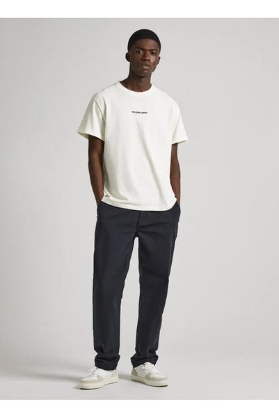 Crew Neck Printed Stone Men's T-Shirt Pm509226 837 Clayton