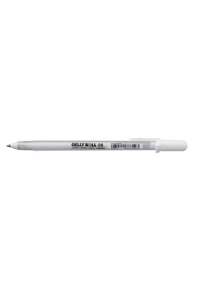Supertrend Gelly Roll White Gel Ink Pen 0.8 Mm.