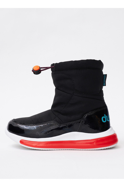 Fabric Water Repellent + Pu Black Boys' Snow Boots 4W13C104