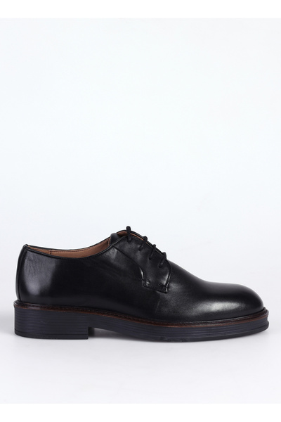 Black Men's Leather Classic Shoes RIOS-ALBAN