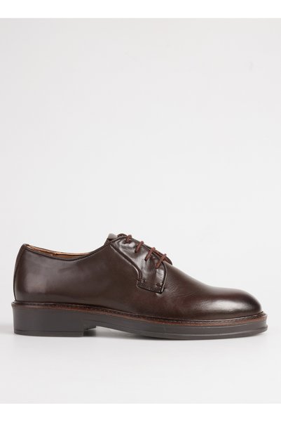 Brown Men's Leather Classic Shoes RIOS-ALBAN