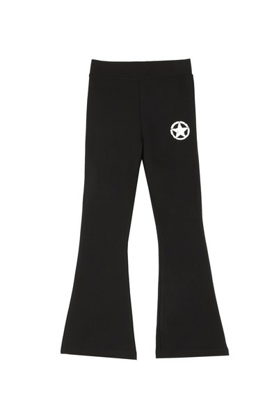 Black Girl's Straight Pants C4Wg-Pnt4894 Size: 11-12 Years