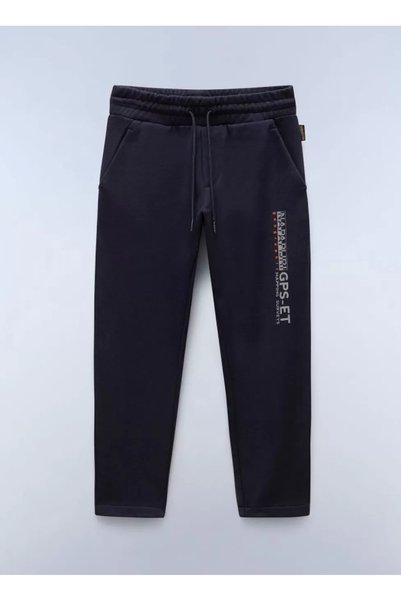 Straight Leg Navy Blue Boys' Sweatpants NP0A4I5L1761-K M-EIGER