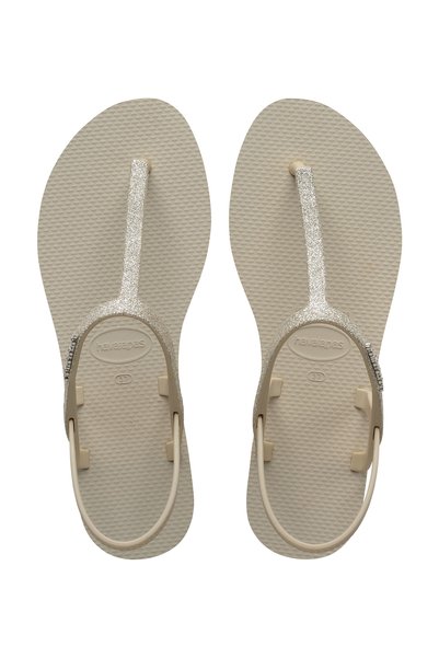 You Paraty Glitter Beige Women's Slippers 4148951-0121