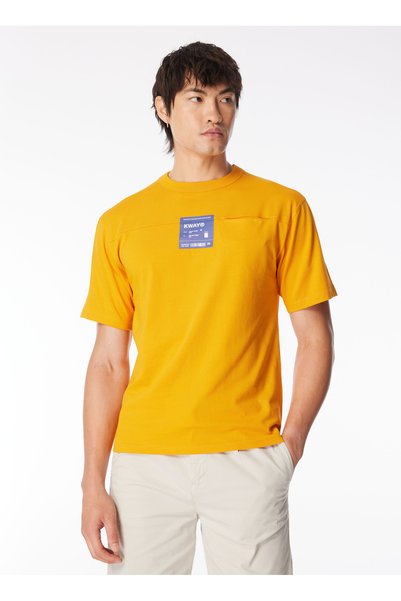 Crew Neck Multicolor Men's T-Shirt K5127Fw_Fantome Print - Pocket