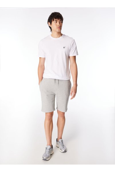 Normal Gray Men's Sweat Shorts K8122Jw_Eric