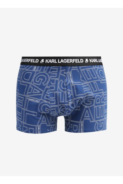 Blue - White - Black Men's Boxers 231m2103235