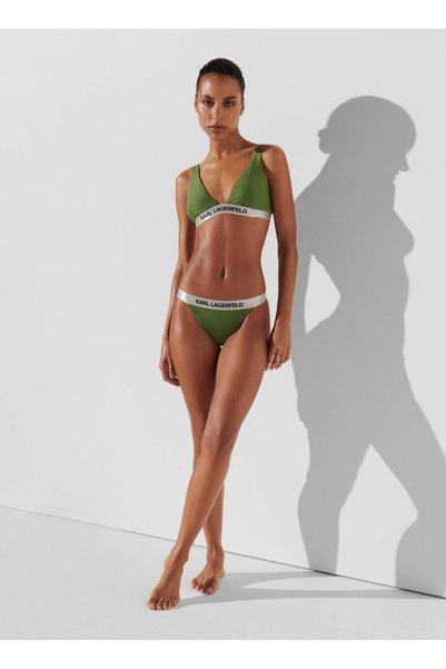 Light Green Women's Standard Fit Bikini Top 240W2218