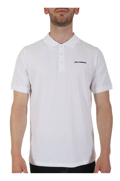 White Men's Polo T-Shirt 745015542221