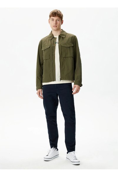 Shirt Jacket, M, Khaki