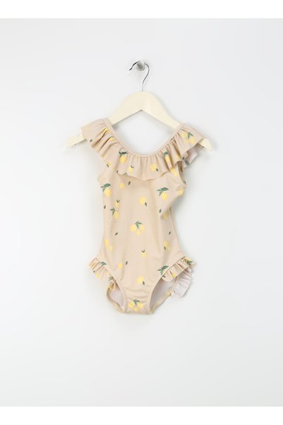 Name İt Cream Girl's Swimsuit Nmfzalou Swimsuit
