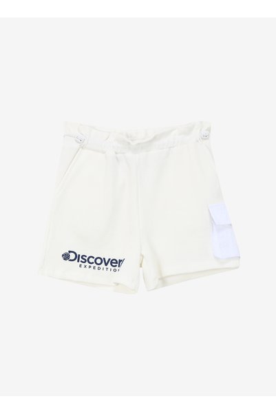 White Girls' Shorts D4Sg-Sht3081