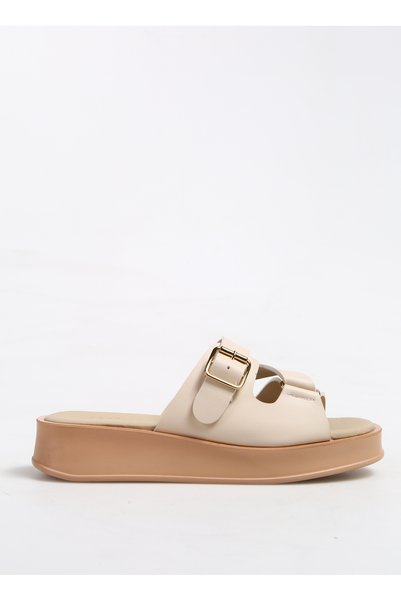 Beige Women's Slippers Katenka