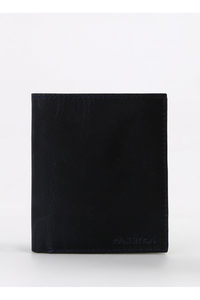 Navy Blue Women's 10,5X9X2 cm Leather Card Holder Frk 510 Crayz