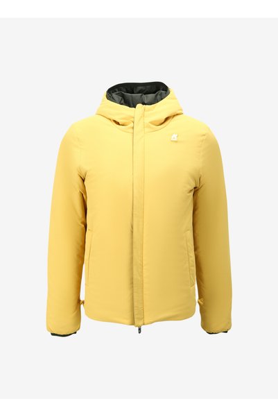 Жолто - зелена машка јакна K21253W_JACK WARM DOUBLE