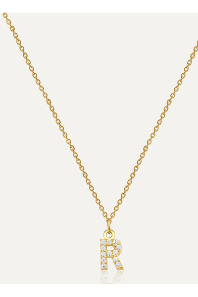 Letter R Necklace