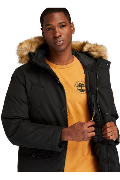 Black Men's Waterproof Parka TB0A22W20011_Scar Ridge Waterproof