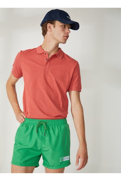 Green Men's Shorts Swimwear Eş6605