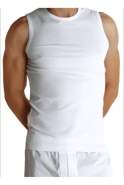 The Don Plain White Men's Tank Top 700Tdnicg015