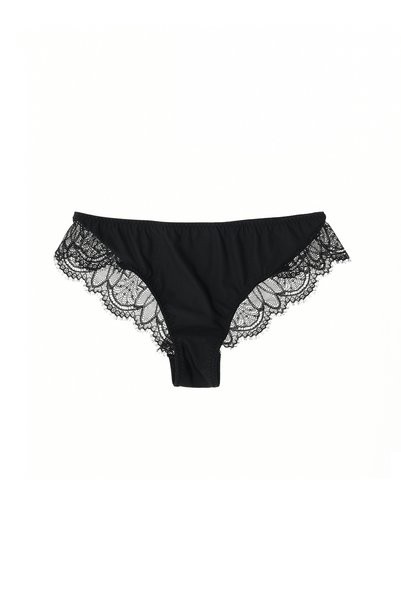 Women's Black Bikini Panties 385