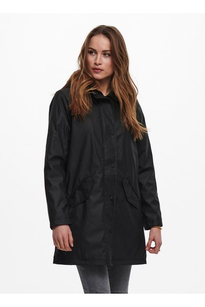 Black Women's Coat 15206116