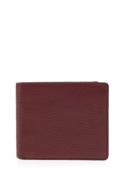 Wine Men's Leather Wallet 9013
