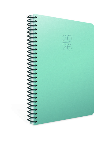 2026 Spiral Bound Daily Lined Agenda 407-Sek